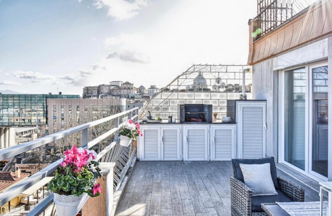 St. Peter Penthouse Appartement Rome Buitenkant foto